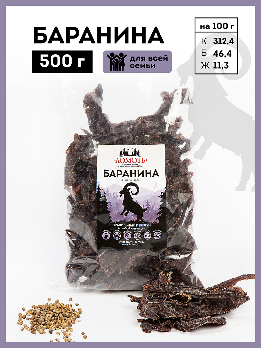 Баранина с кориандром 40 гр