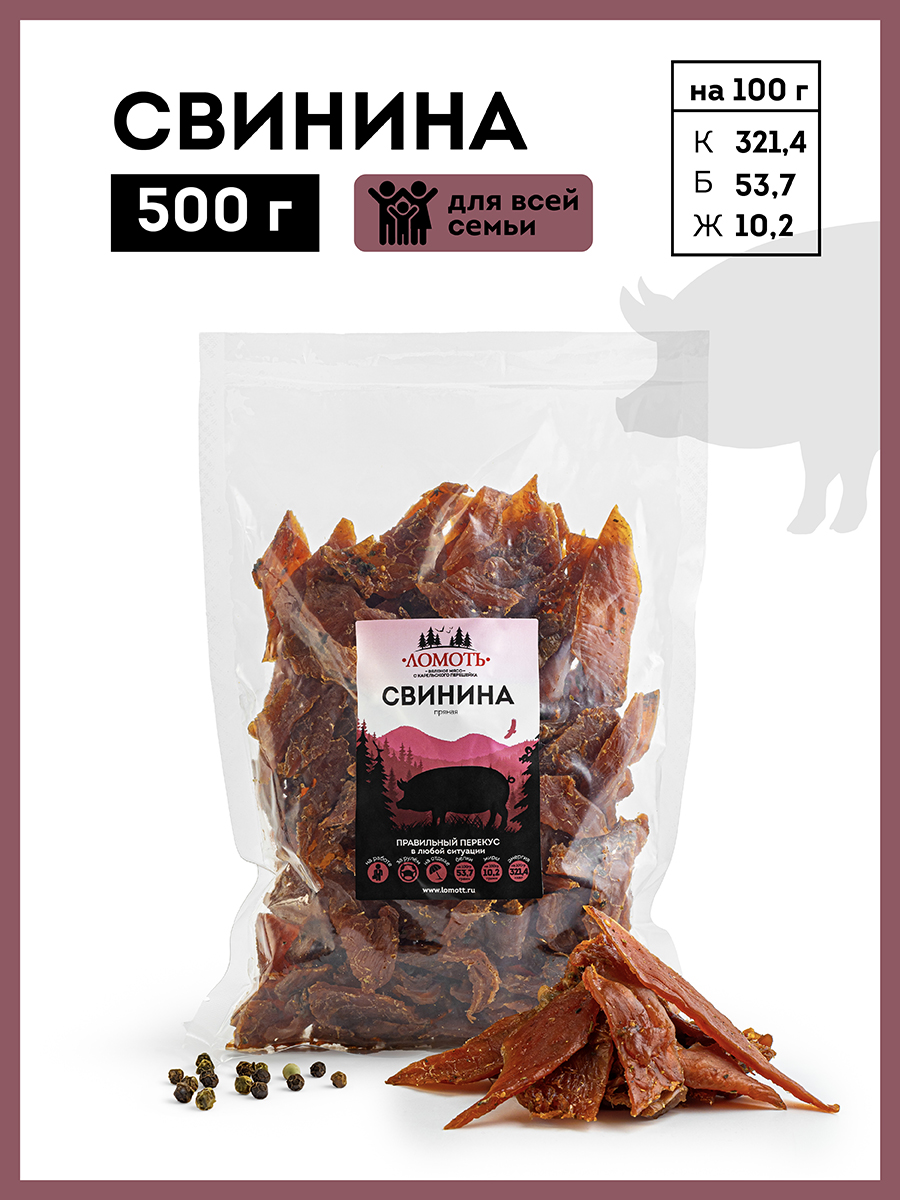 Свинина пряная 500 гр